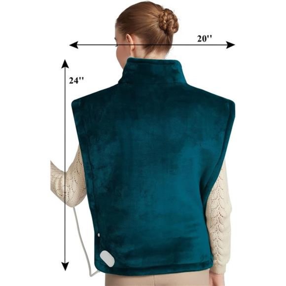 26" x 35" Heating Pad with Fast-Heating Technology&10 Temperature Settings - Picture 4 of 7